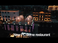 Waterproof UV Protection Clear Bubble Tents 4m2 - 24m2 Ventilation