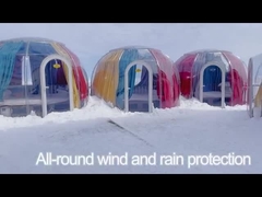 Waterproof UV Protection Clear Bubble Tents 4m2 - 24m2 Ventilation