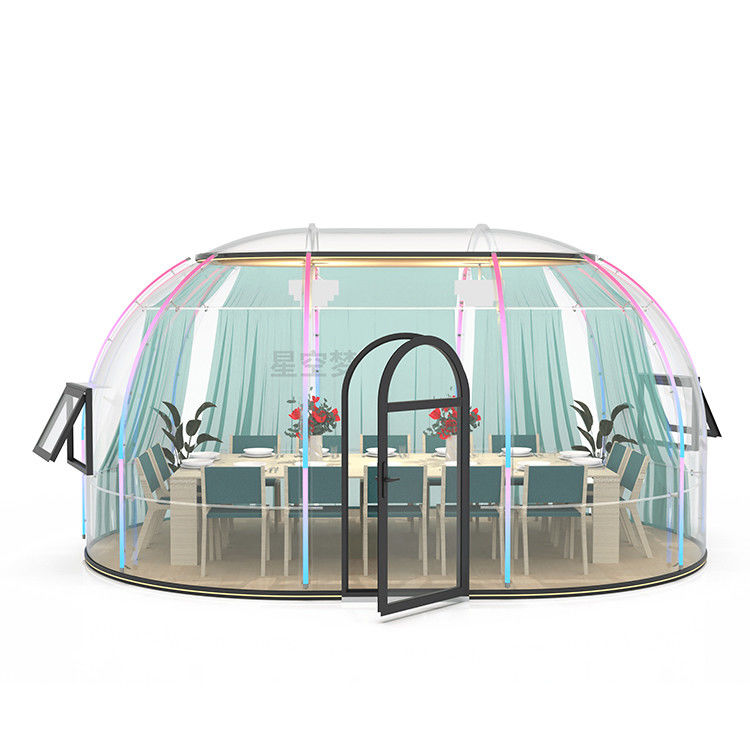 Length 4m Igloo Bubble Tent Anti Noise Transparent Igloo Tent