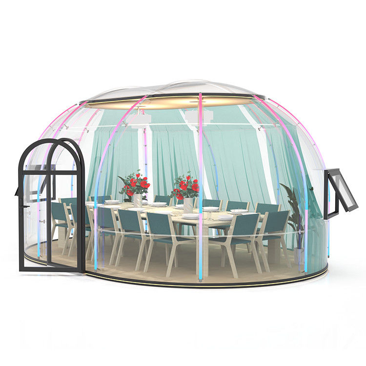 Length 4m Igloo Bubble Tent Anti Noise Transparent Igloo Tent