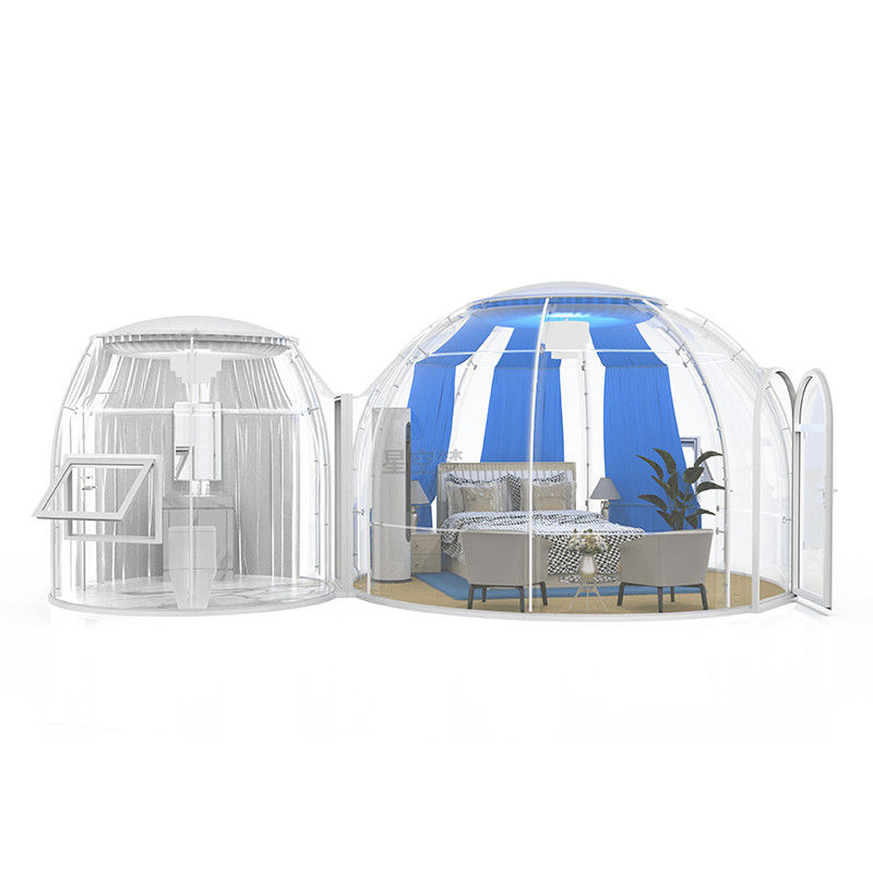 Eco Friendly Bubble Igloo Tent Recyclable 350kg Personal Bubble Tent