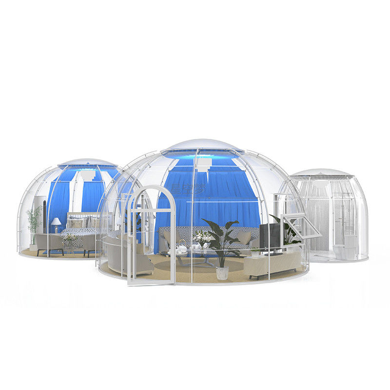 Sound Insulation Plastic Bubble Tent Prefab Wind Resistance Picnic Bubble Tent