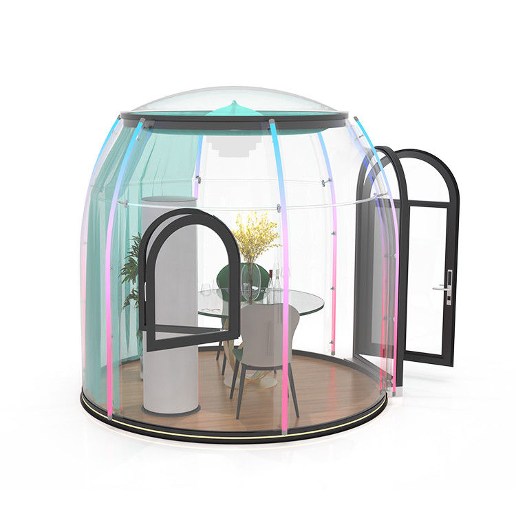 Wind Resistance Polycarbonate Dome Tent Oval Plastic Bubble Tent