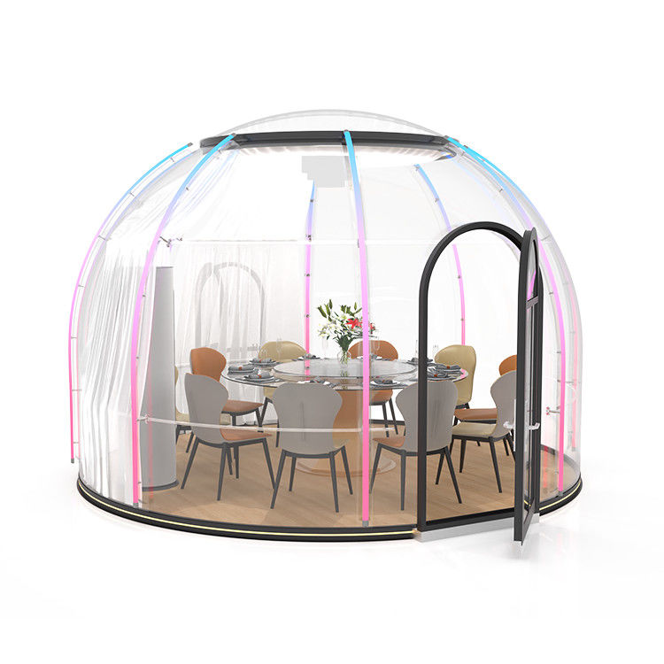Heat Resistance Outdoor Camping Bubble Tent Clear Globe Tent For Park