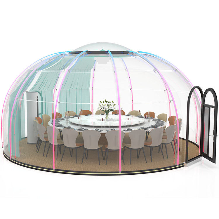 Custom Size Garden Igloo Bubble Tent Diameter 6m Individual Bubble Tent