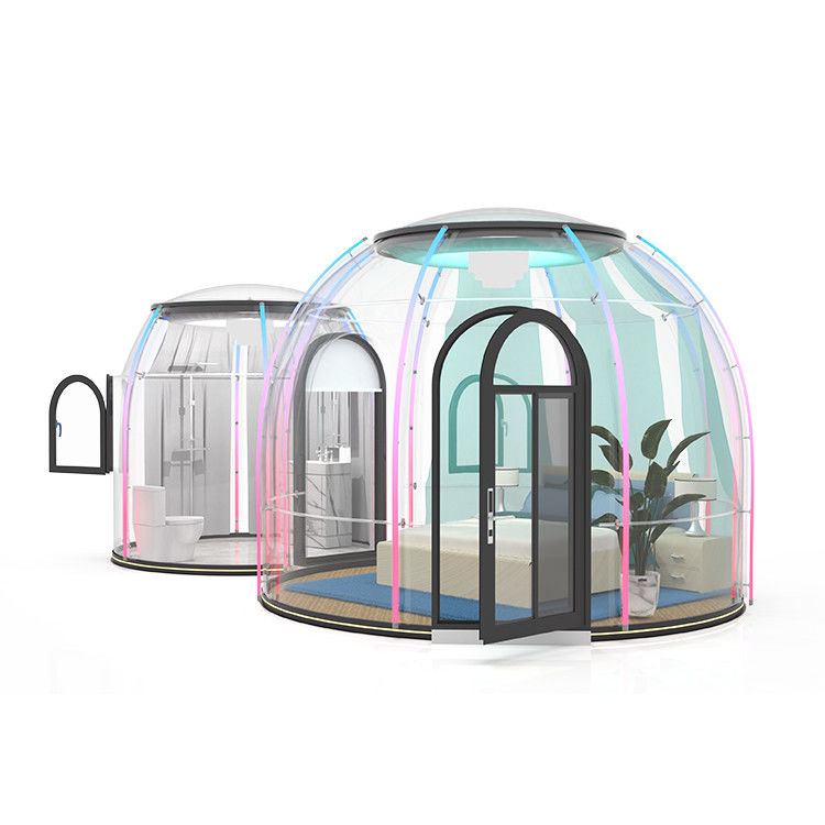 Fashion Design Dining Bubble Tent UV Avoiding Transparent Bubble Tent House