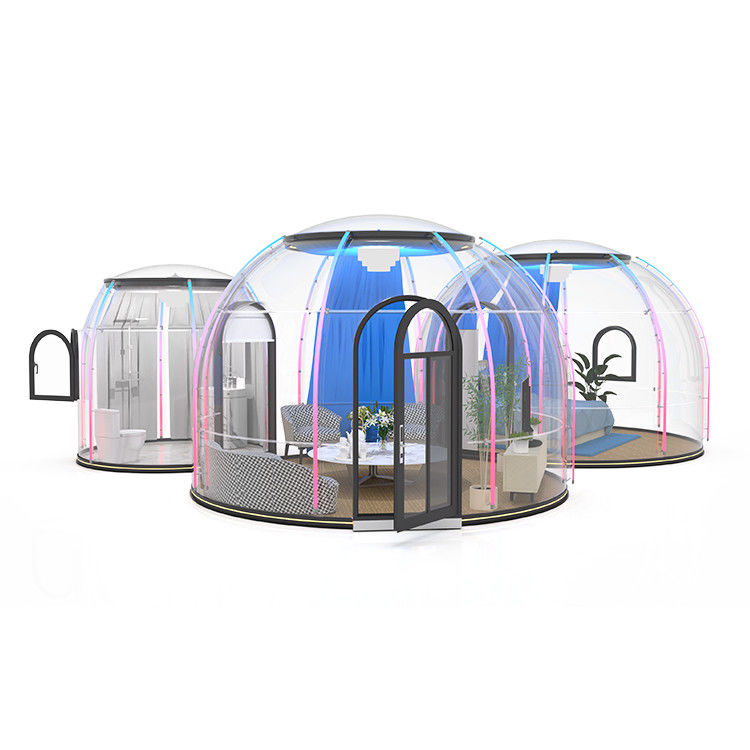 Custom Dining Bubble Tent Aluminium Luxury Outdoor Party Bubble Tent