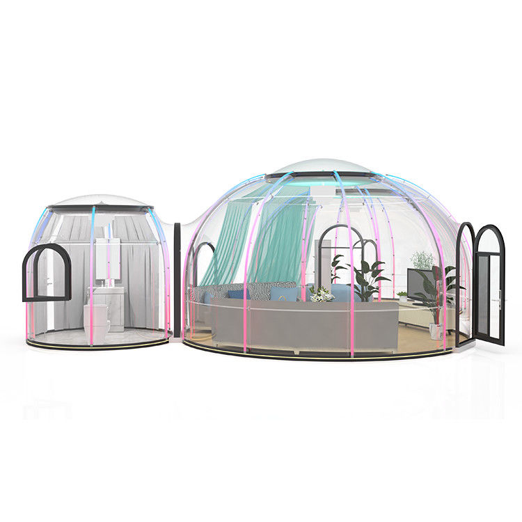 Picnic Dining Bubble Tent Diameter 5m PC Polycarbonate For Park