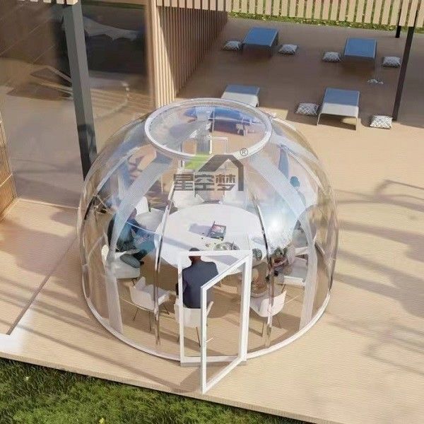 Diameter 4m Bubble Tent Hotel UV Resistance Garden Bubble Tent