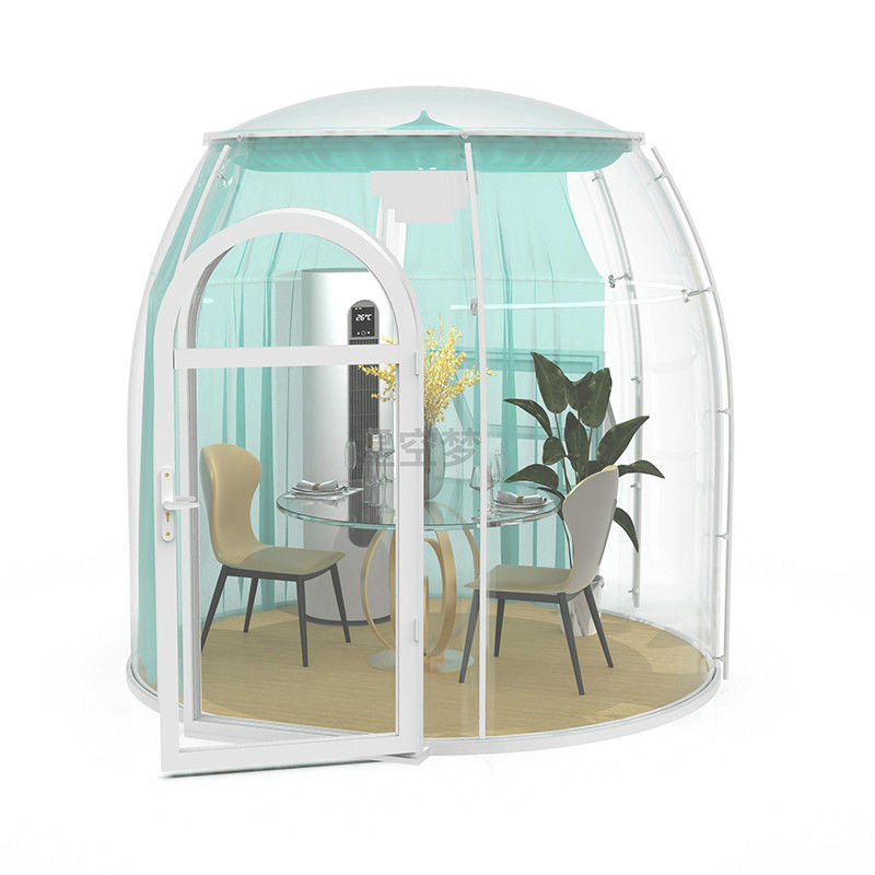 Rainproof Garden Clear Dome Tents Eco Friendly PC Transparent For Hotel