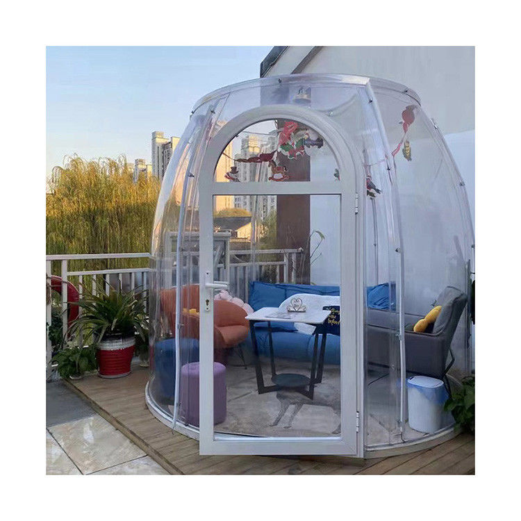 Diameter 2.5m Garden Bubble Tent Sunroom Heat Resistant Bubble Dome Tent