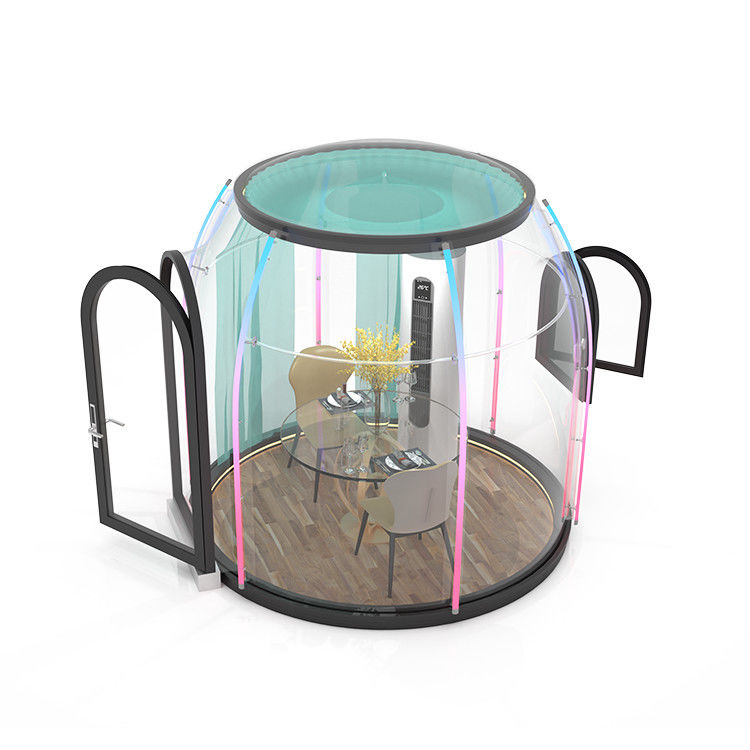 Height 2.5m Clear Bubble Tents Outdoor Clear Dome For Winter Greenhouse