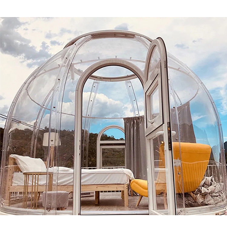 Picnic Bubble Dome Tent Soundproof  Flame Retardant Diameter 5m