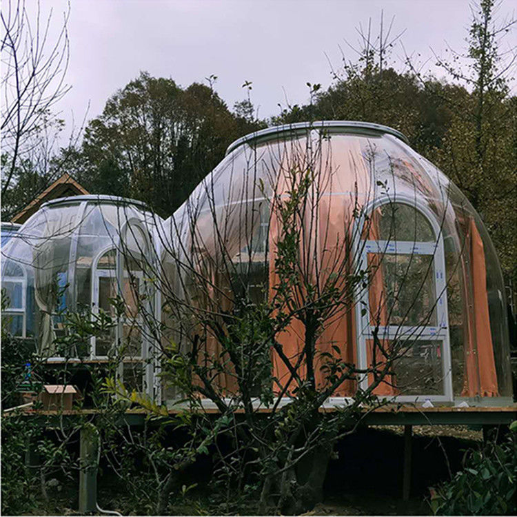 Energy Efficient Giant Bubble Tent Customized Design Diameter 4m