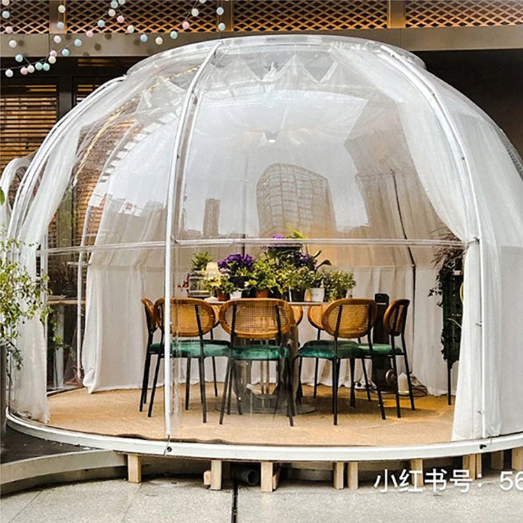 Custom Size 6m Geodesic Dome Security Assurance Bubble Dome Igloo Tent