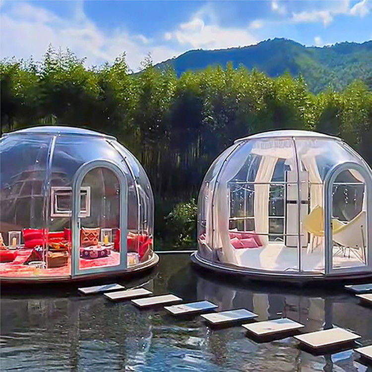 Sound Insulation Transparent Dome Tent 360 Degrees Bubble House Hotel