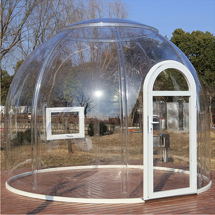 Weather Resistant Bubble Tent House Versatility Transparent Dome House