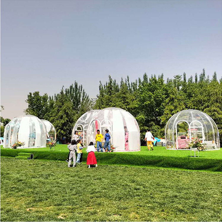 Custom Clear Plastic Bubble Tent Aluminium Picnic Bubble Tent