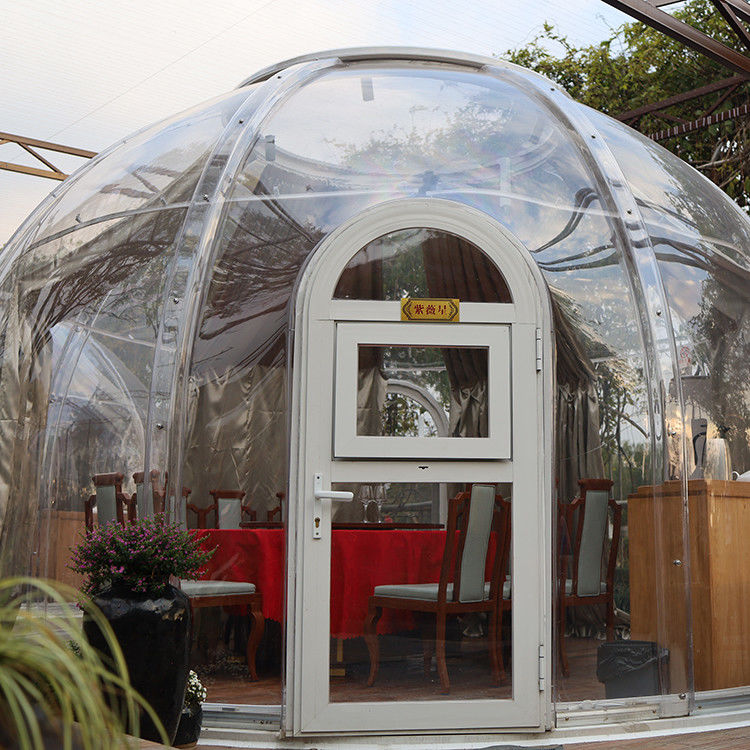 Diameter 5m Garden Igloo Tent Lightweight Easy Install Waterproof Dome Tents