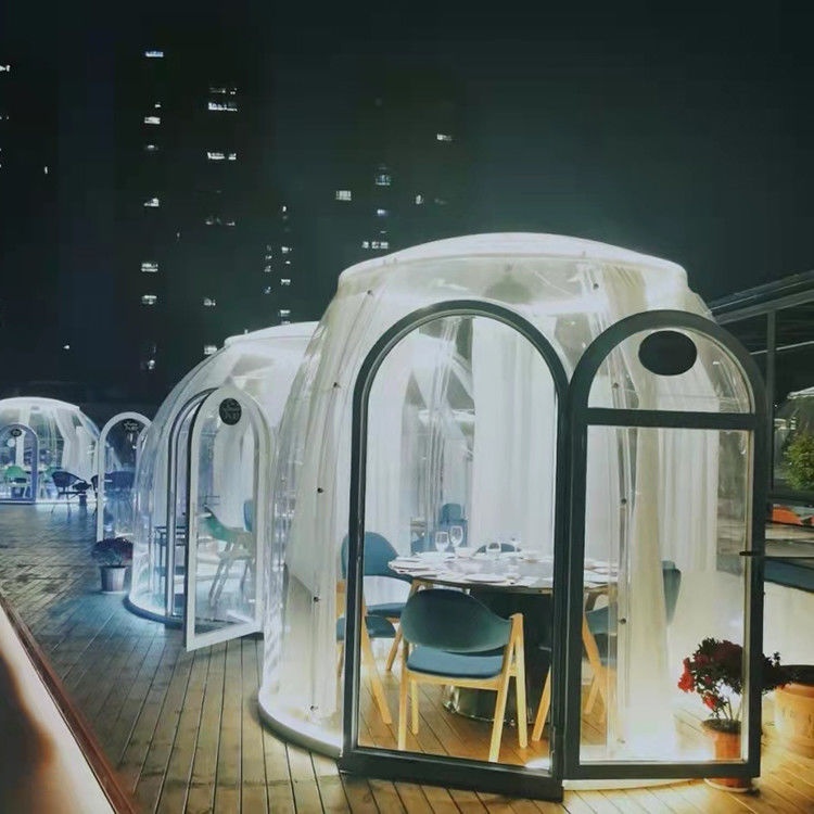 Durable Bubble Tent House Diameter 2.5m Luxury Bubble Tents For Leisure Facilities