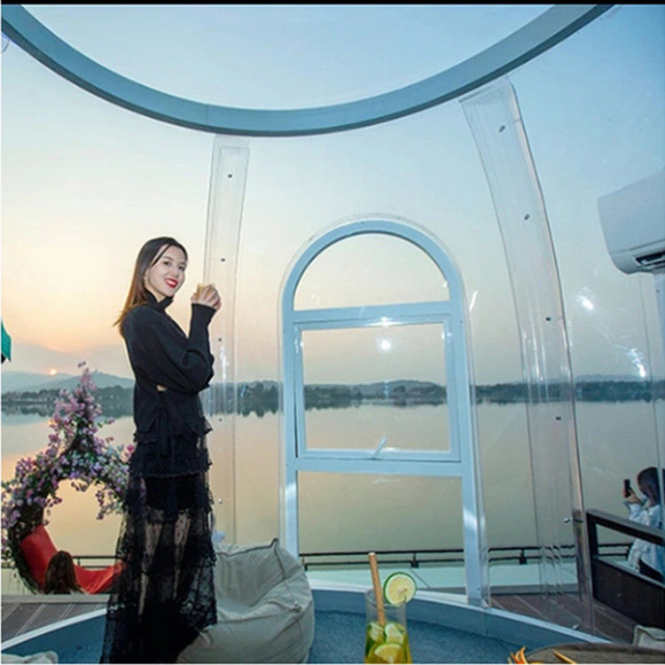 Durable Bubble Tent House Diameter 2.5m Luxury Bubble Tents For Leisure Facilities