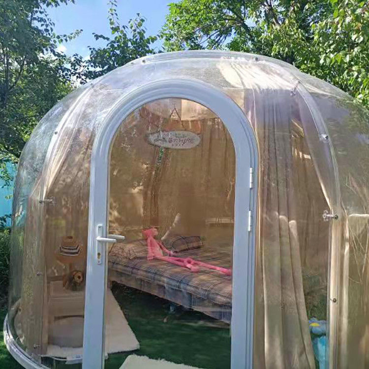 Contemporary Garden Igloo Tent 5mm Greenhouse Dome Tent For Sports Venues