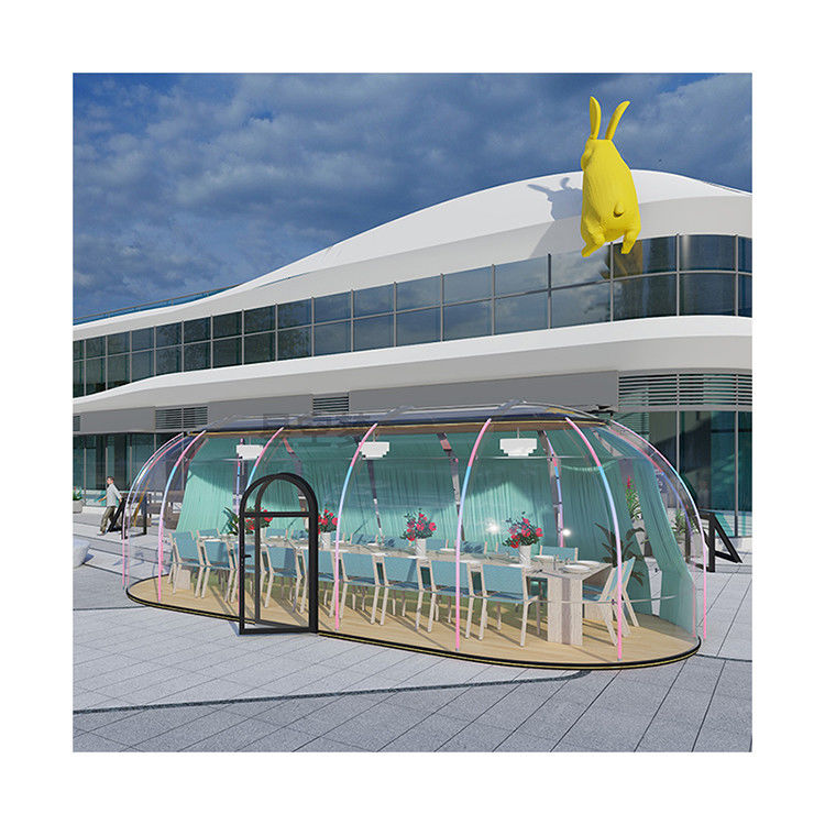 Luxury Polycarbonate Dome House Rainproof For Leisure Facilities