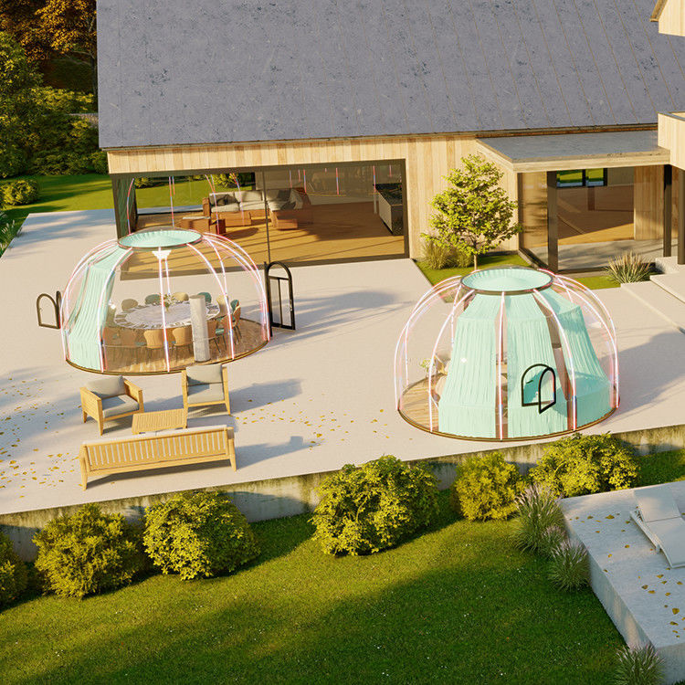Custom Fashionable Bubble Tent Hotel 5m Transparent Clear Bubble House
