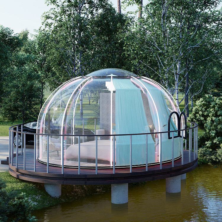 Custom Fashionable Bubble Tent Hotel 5m Transparent Clear Bubble House