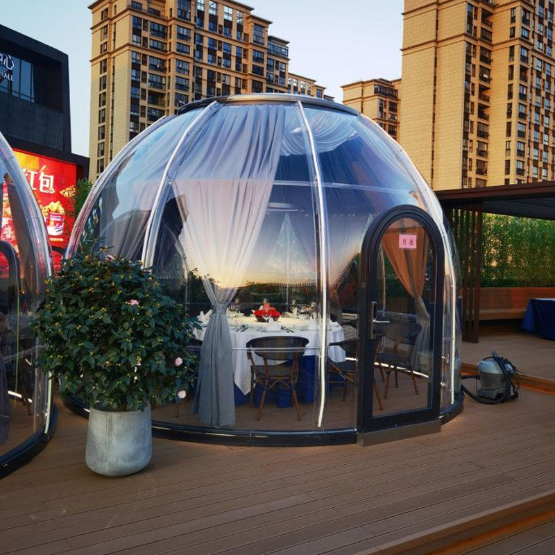 Windproof Transparent Hotel Picnic Bubble Tent Dome House For Outdoor