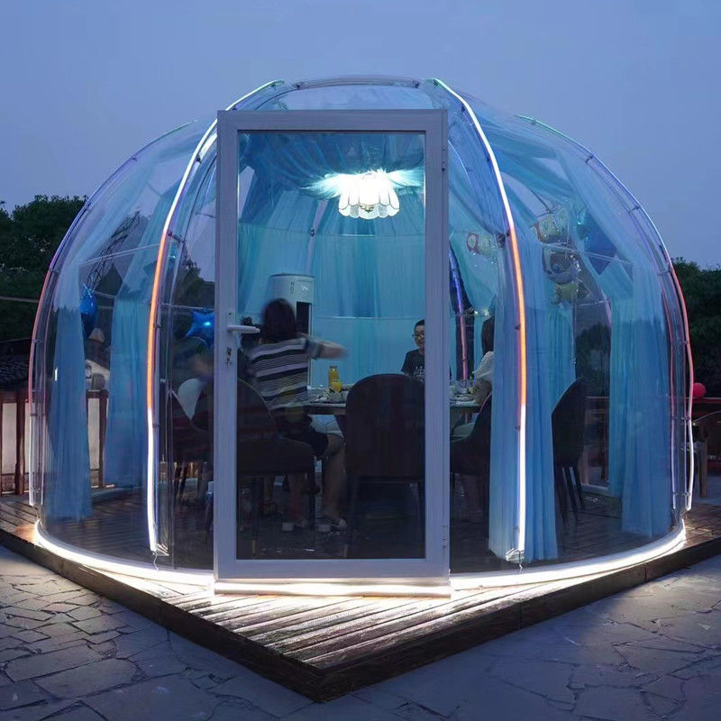 Large Luxury Geodesic Clear Transparent Outdoor Domes Igloo Tents