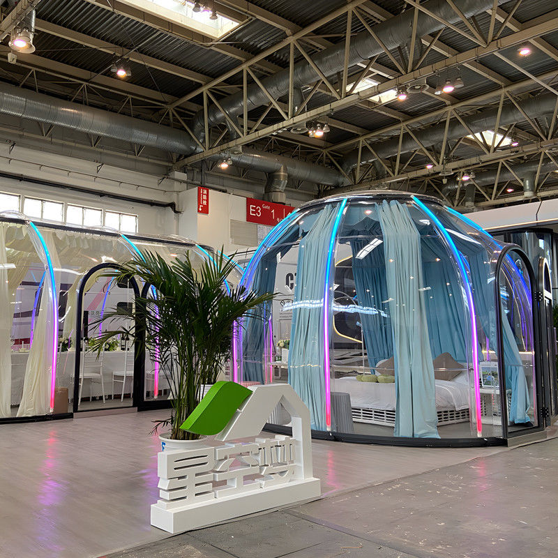 Prefab Modern Sunroom Dome Houses Garden House Glamping Resort Dome Tent