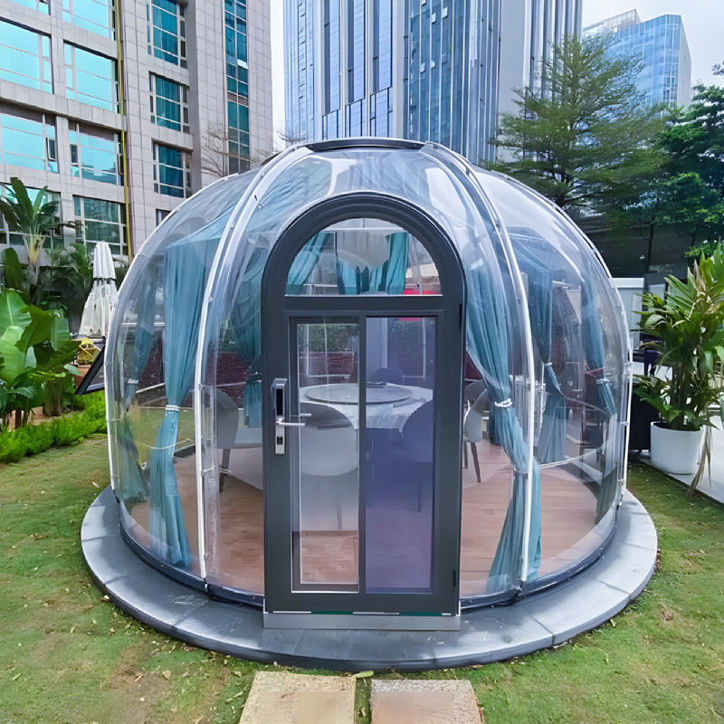 Sunshade Outdoor Bubble Tents Green PC Clear Dome House