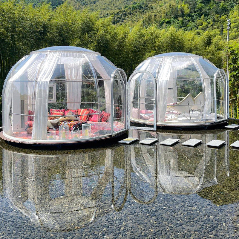 KTV Outdoor Bubble Tent PC Clear Transparent Farmhouse Dome Tents