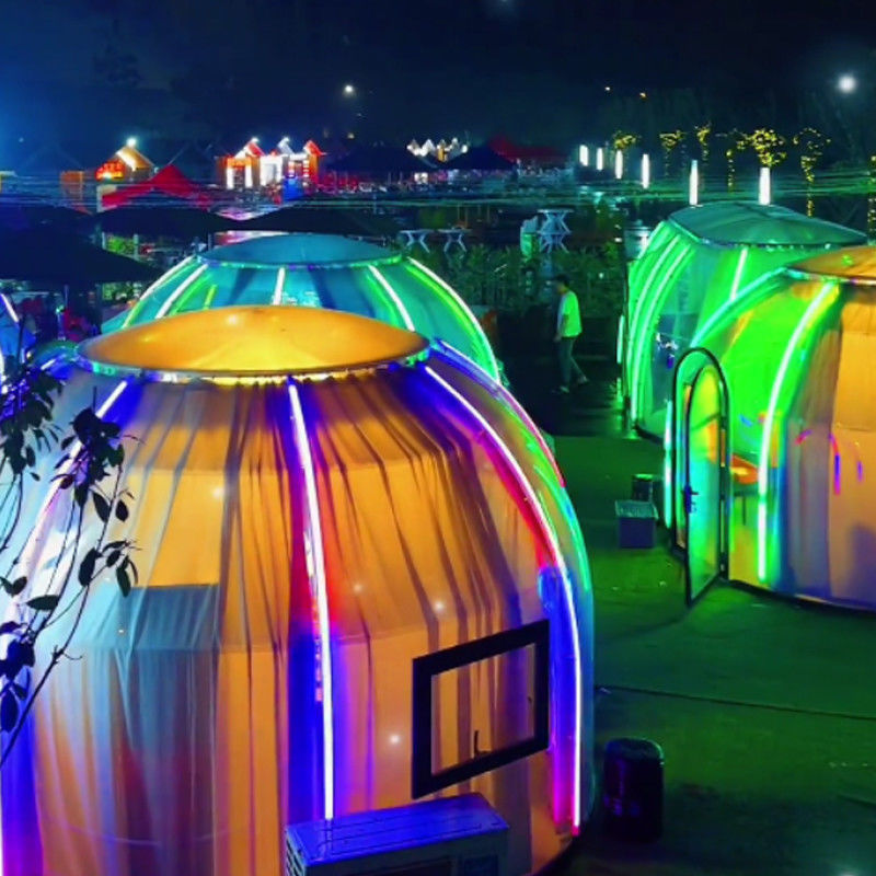 Transparent Clear PC Round Igloo Bubble Tent For Outdoor Camping And Events
