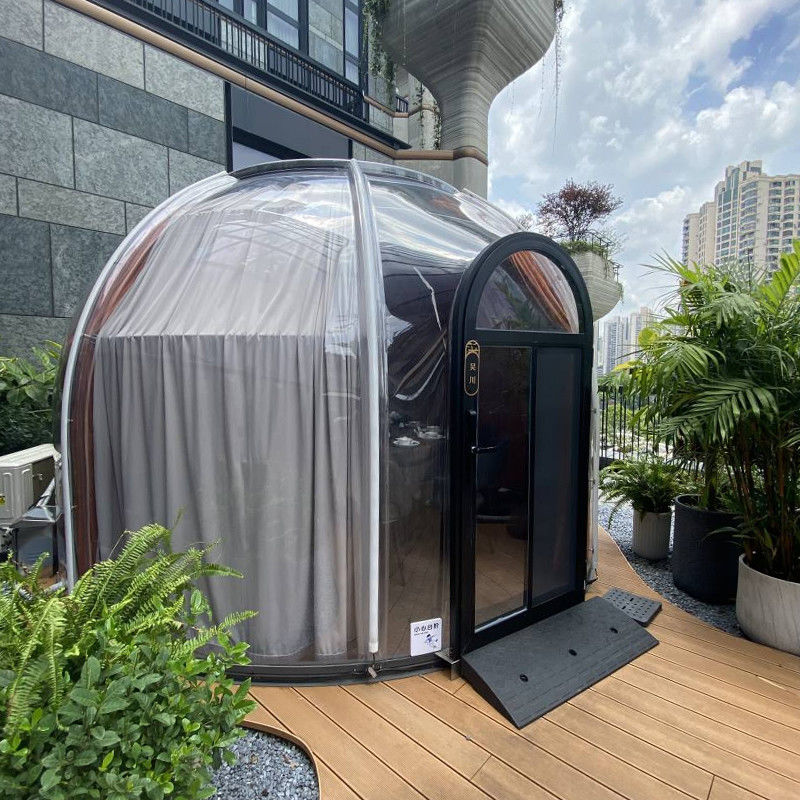 Transparent Clear PC Round Igloo Bubble Tent For Outdoor Camping And Events