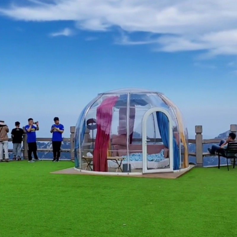 3m x 2.3m Igloo Bubble Tent Waterproof PC Clear Dome Tent for Party and Events
