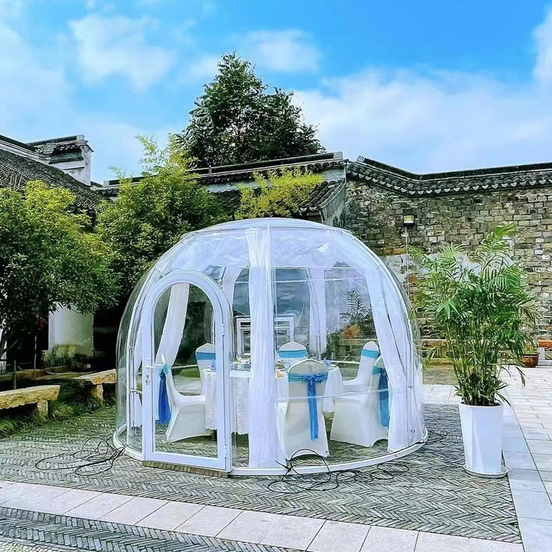 Party Glamping Bubble Tent PC Clear Dome House For Outdoor Garden