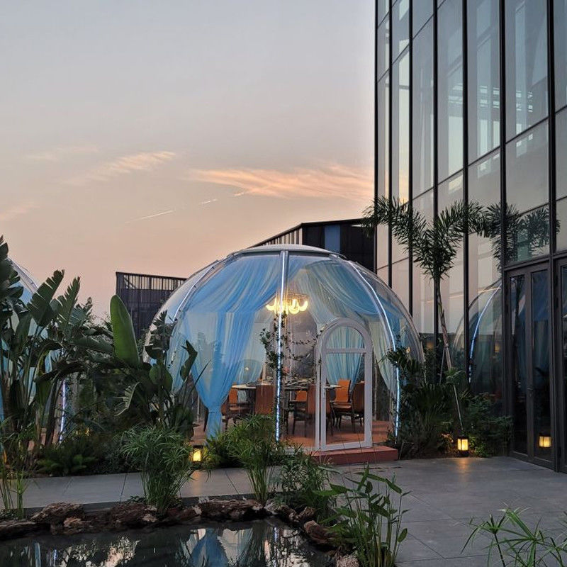 PC Dome House Glamping Bubble Tent For Outdoor Camping And Backyard Parties