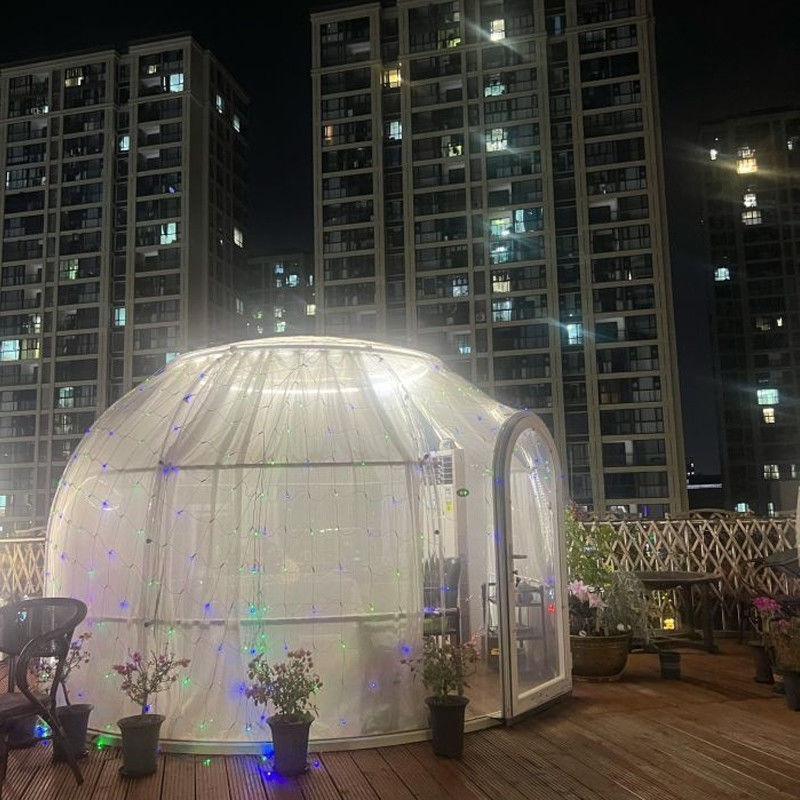 OEM / ODM Available Transparent Dome House Made Of PC Dome House Aluminium