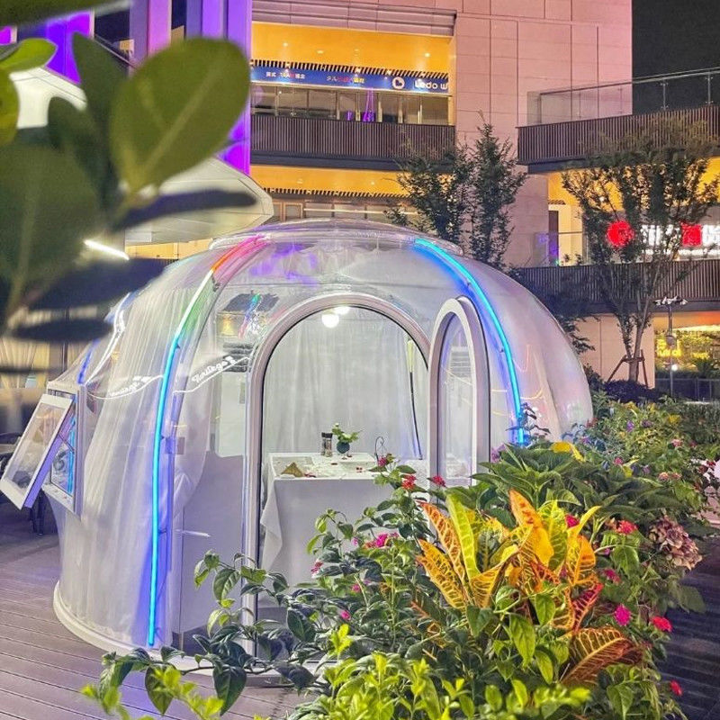 Sports 6m Geodesic Dome PC Clear Dome House For Party And Events